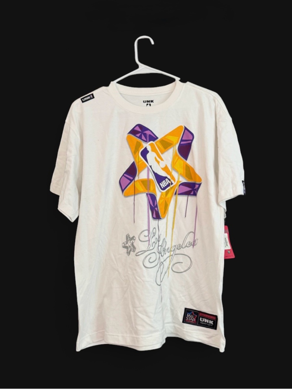 NWT Vintage 2011 UNK NBA All-Star Los Angeles Lakers Graphic T-Shirt Large